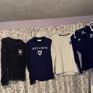 Holy Cross Pullovers and TShirt